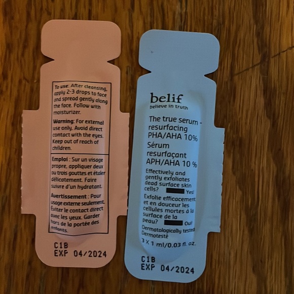 Cute Belif Bag with samples - Picture 2 of 11